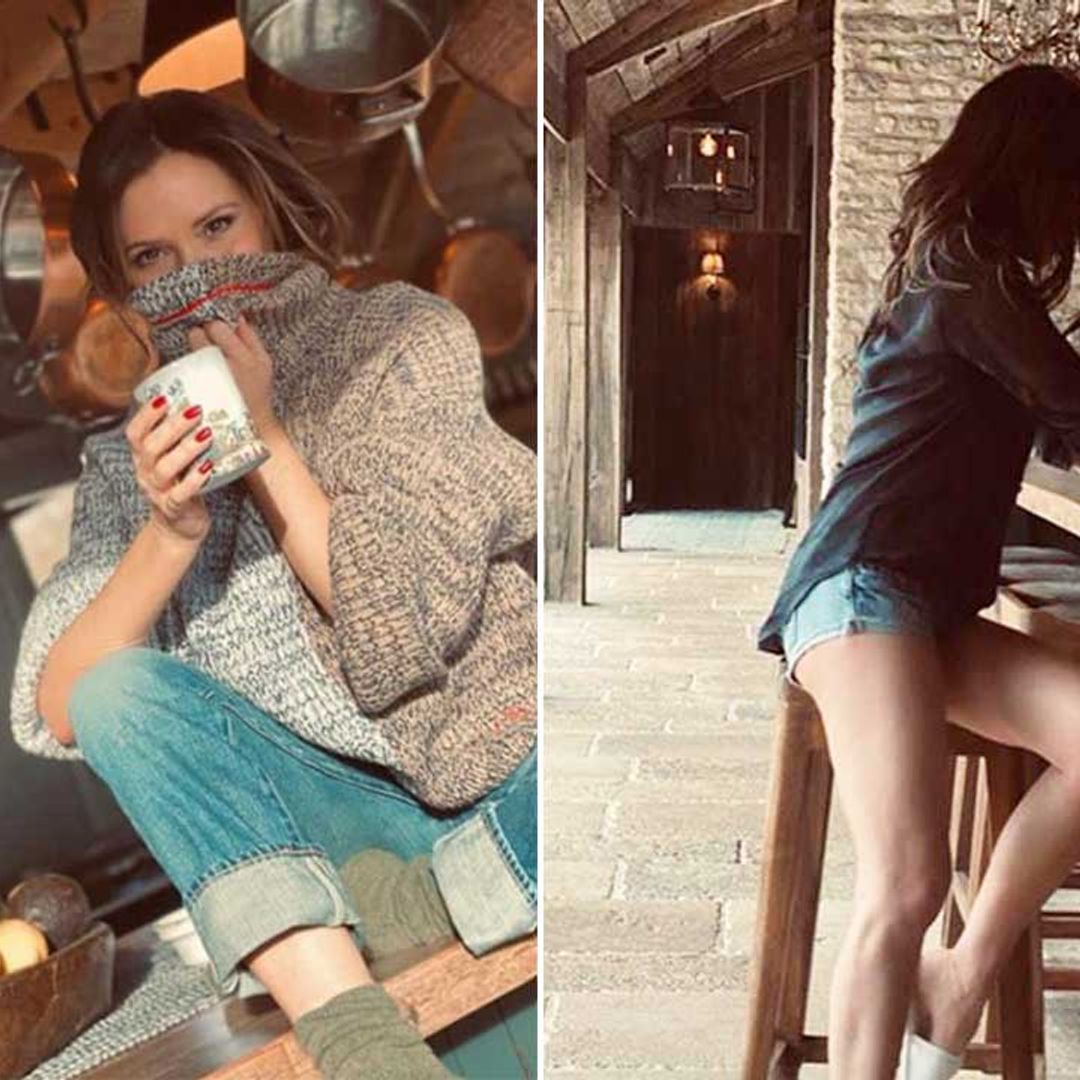Victoria Beckham's kitchen looks just like the Queen's at Windsor Castle