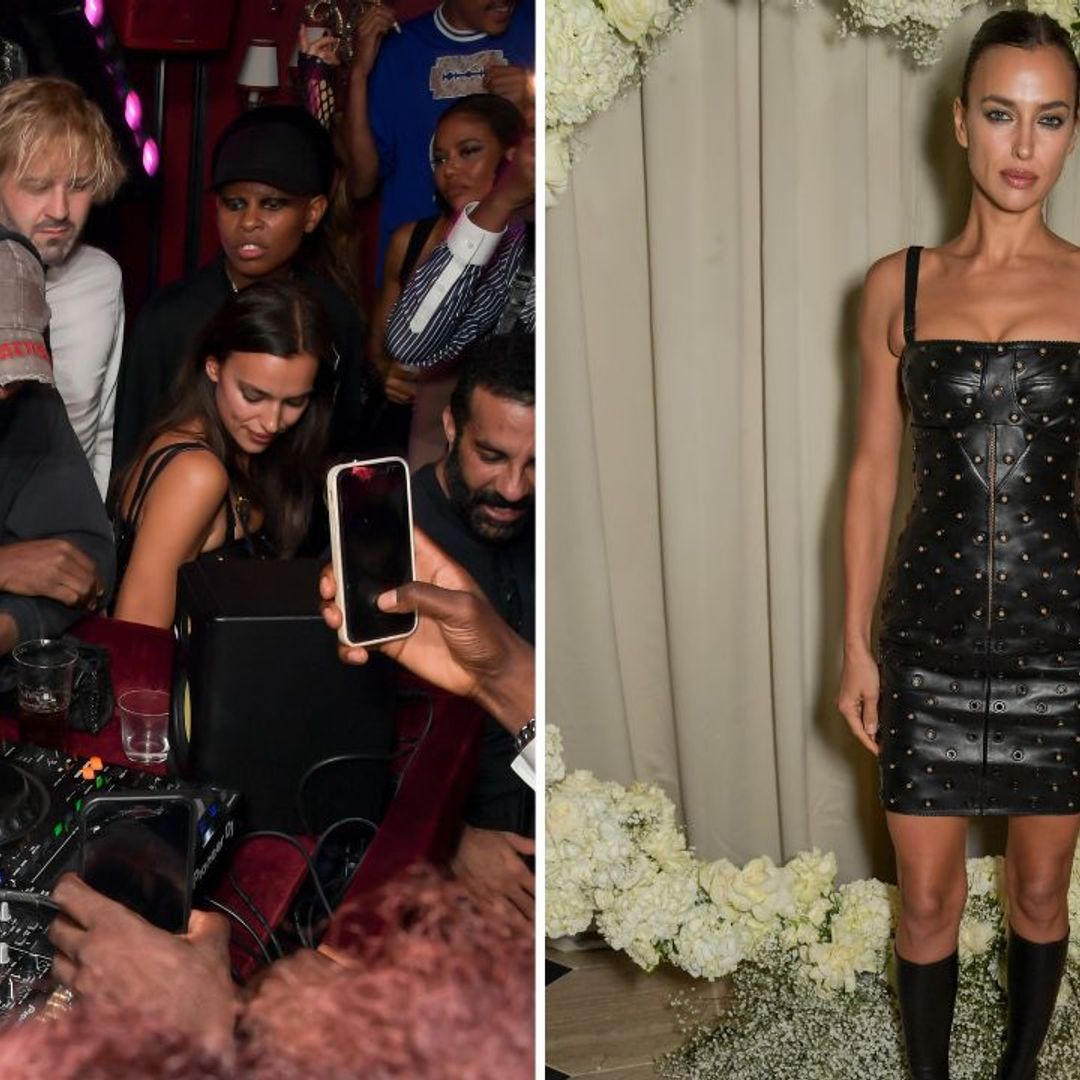 Kanye West cosies up to Irina Shayk at Burberry SS23 show after party