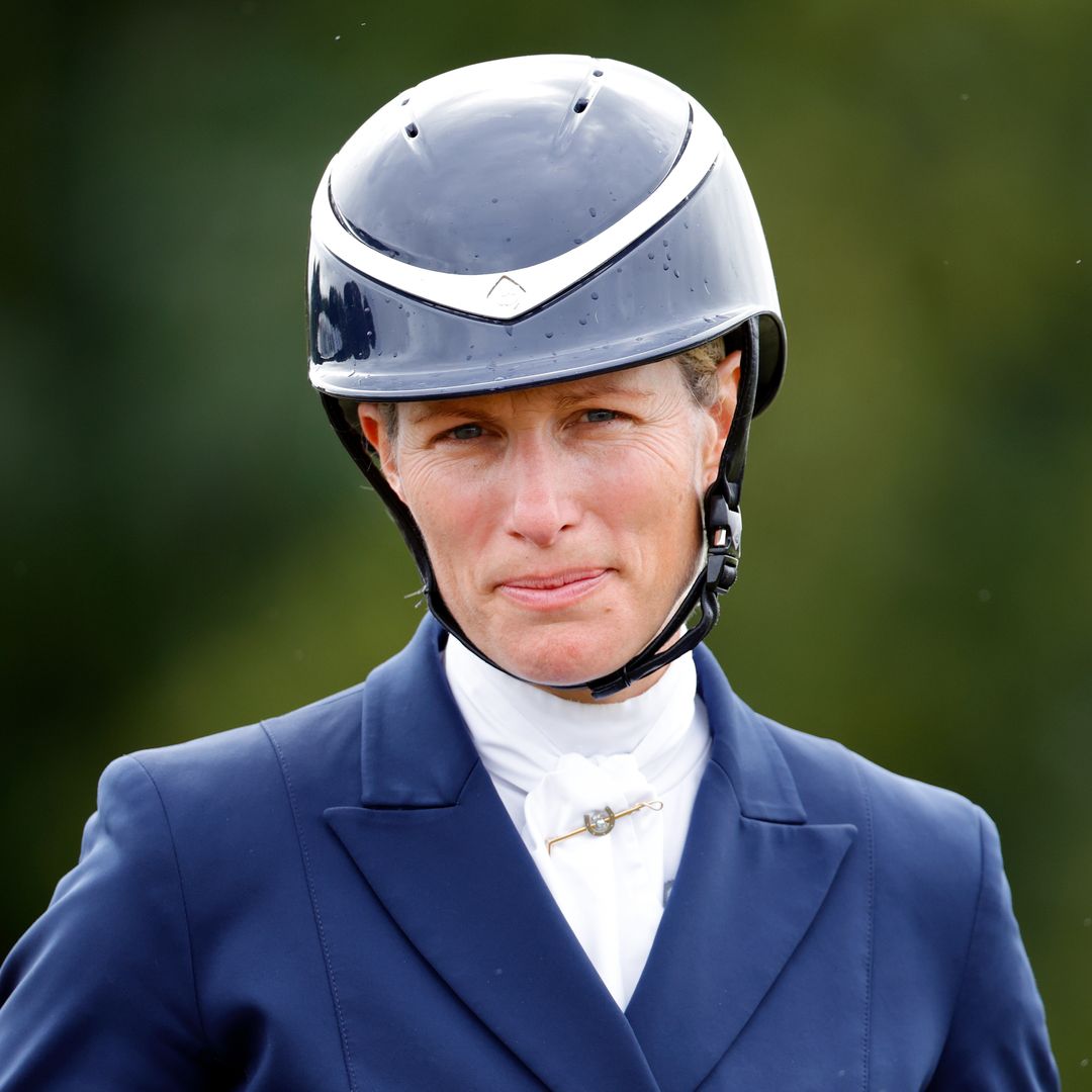 Zara Tindall cuts an elegant figure in jodhpurs and riding boots amid Olympic heartbreak