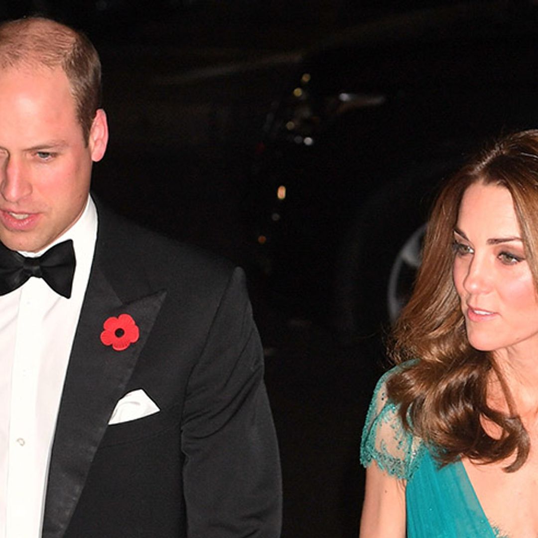 Prince William and Kate Middleton make glamourous appearance at Tusk Awards - live updates