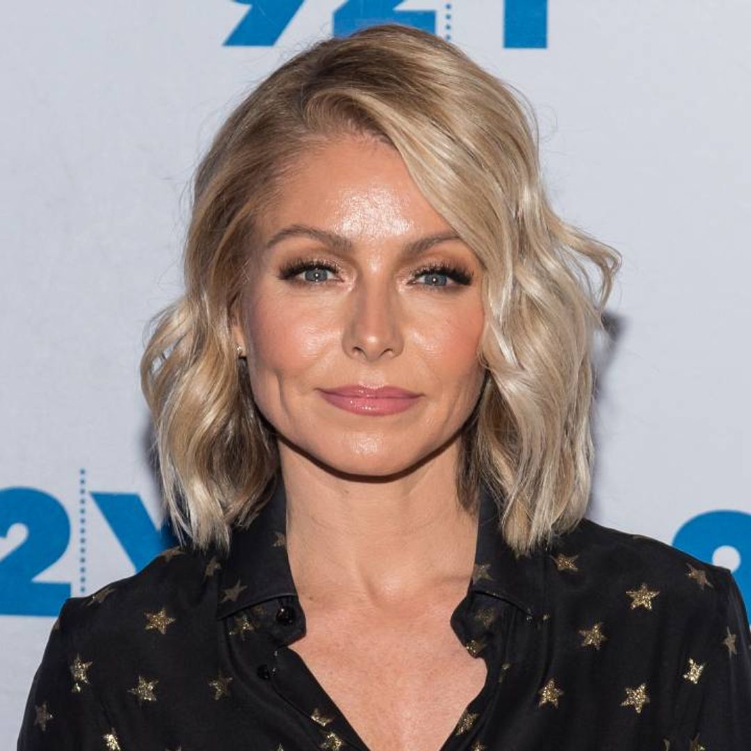 Kelly Ripa with dark hair has to be seen to be believed in incredible throwback photo