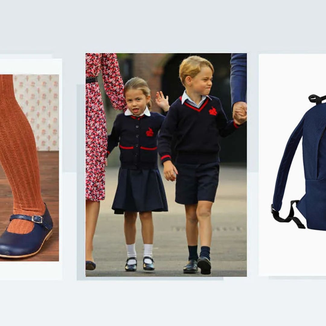 Royal children school uniform buys: From Princess Charlotte's shoes to Prince George's backpack