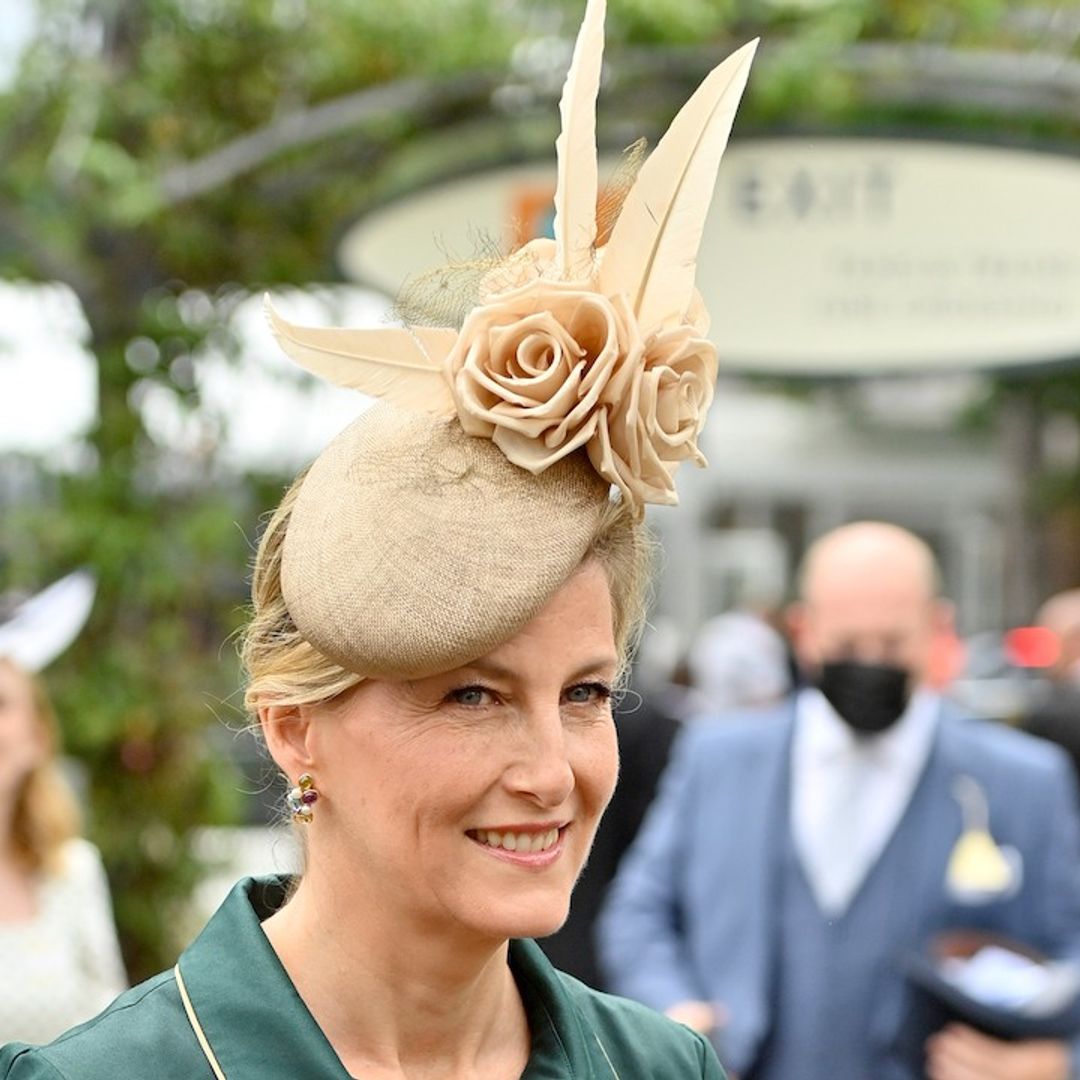Countess Sophie surprises with royal wedding headpiece at Royal Ascot Ladies' Day