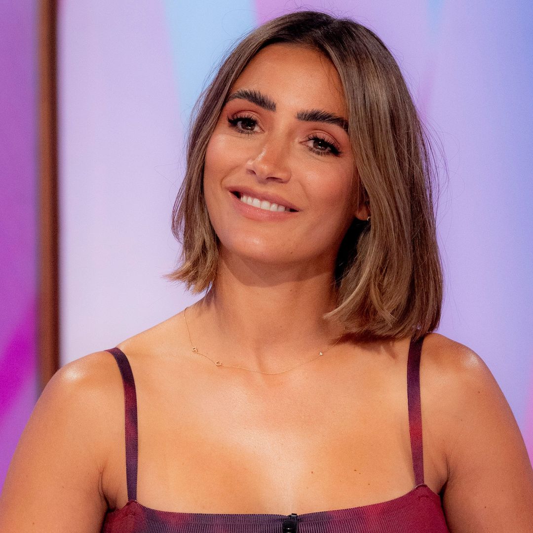 Frankie Bridge's risqué cut-out swimsuit might be her most daring look yet