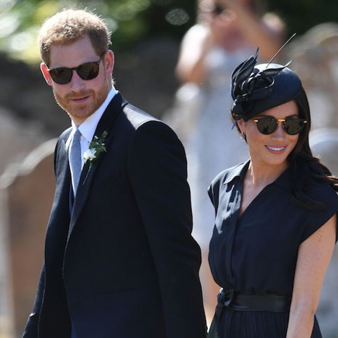 All the loved-up photos of Meghan and Prince Harry at Charlie Van Straubenzee and Daisy Jenks' wedding