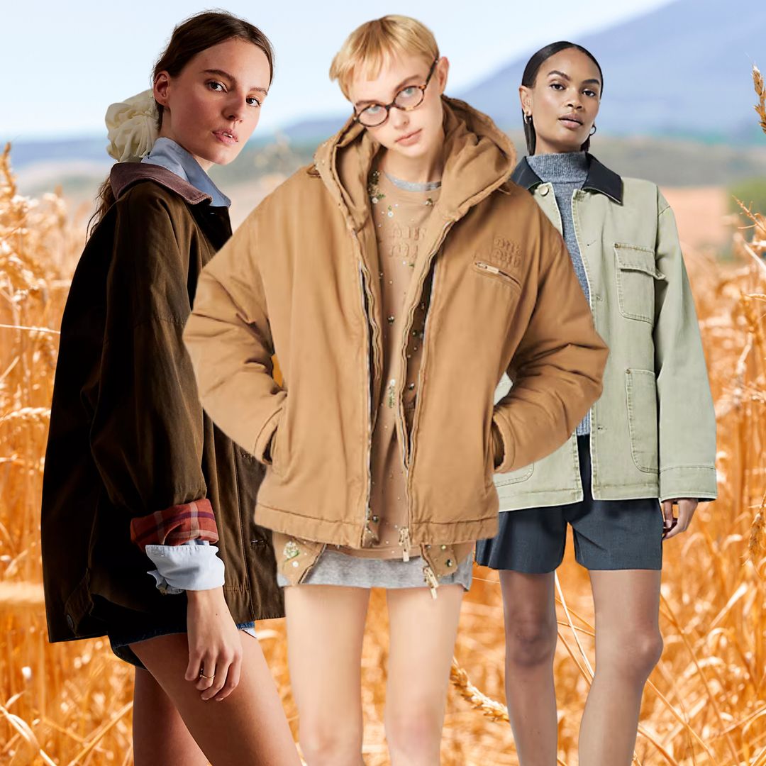 Autumn's wardrobe hero is here: the barn jacket