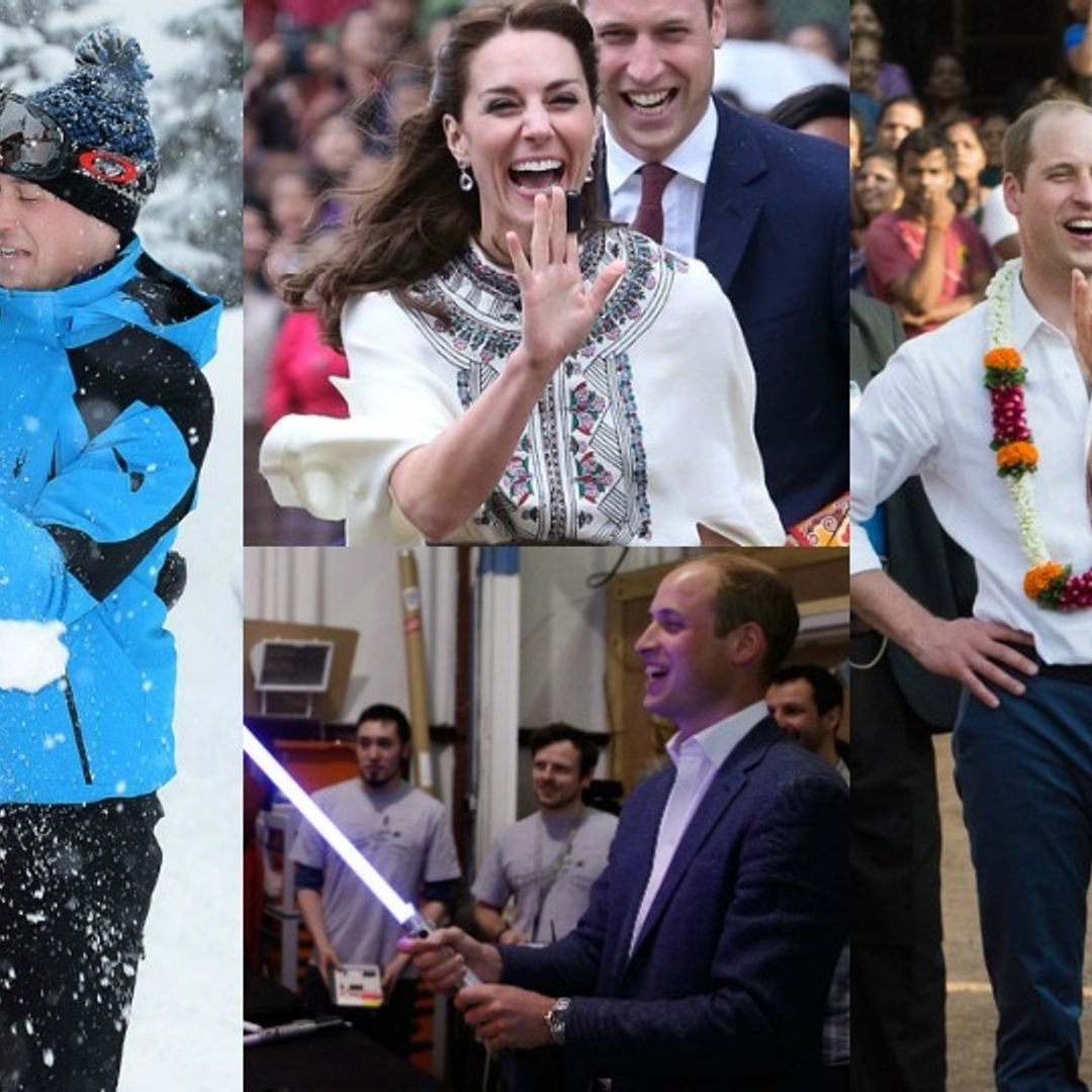 Prince William and Kate Middleton's most expressive year yet: Their best candid photos of 2016