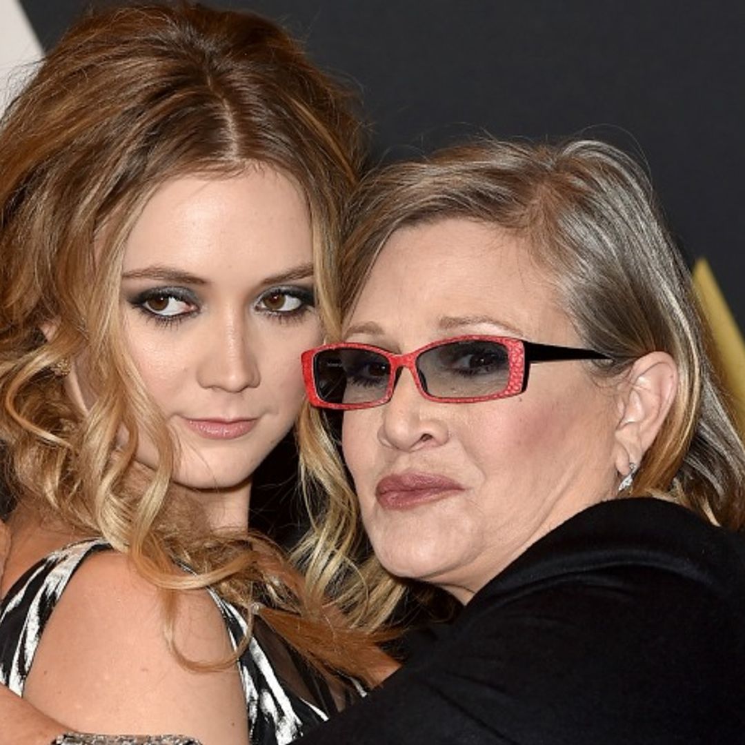 Billie Lourd honours mum Carrie Fisher in a Princess Leia-inspired dress at Star Wars Celebration