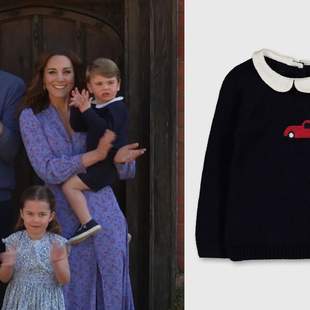 Prince Louis' adorable car jumper is a £9 buy from Sainsbury's
