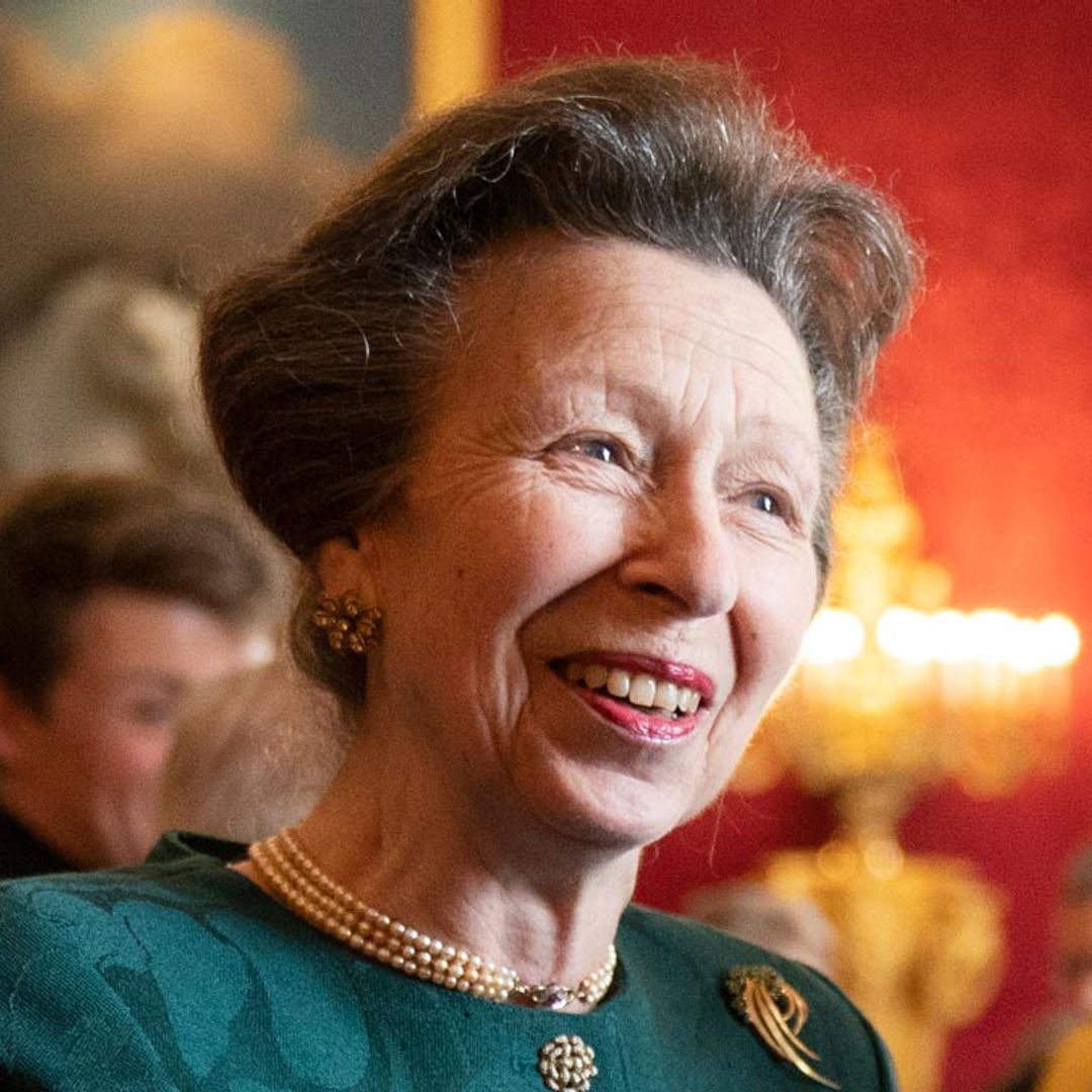 Princess Anne wows in chic fitted jacket and the Queen's favourite accessory