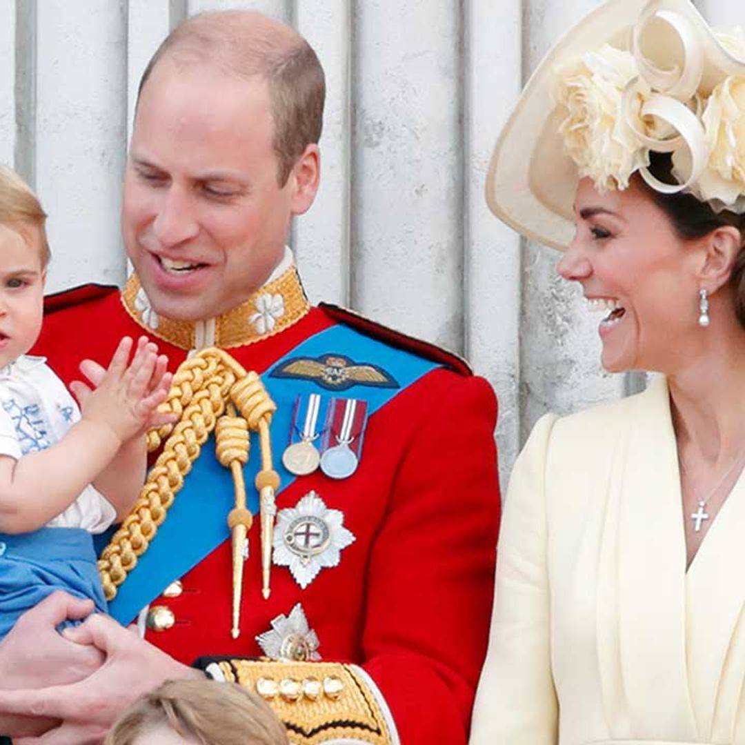 Prince William and Kate Middleton share previously unseen photo of Prince Louis with royal fans 