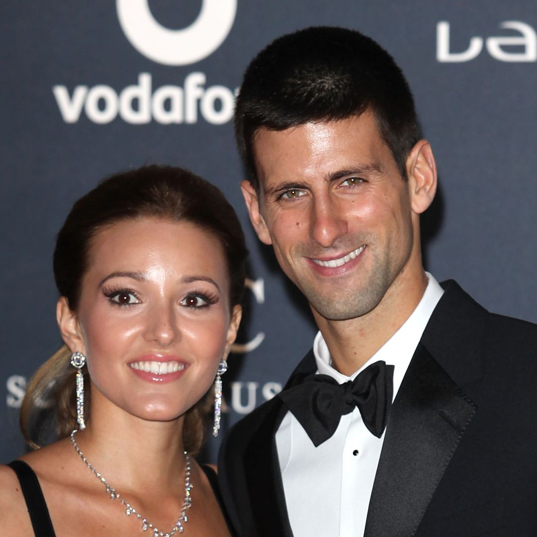 Who is Novak Djokovic's wife Jelena and how many children does he have?