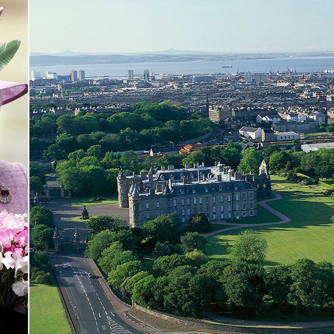 The Queen shares a rare look inside her Scottish residence, Palace of Holyroodhouse