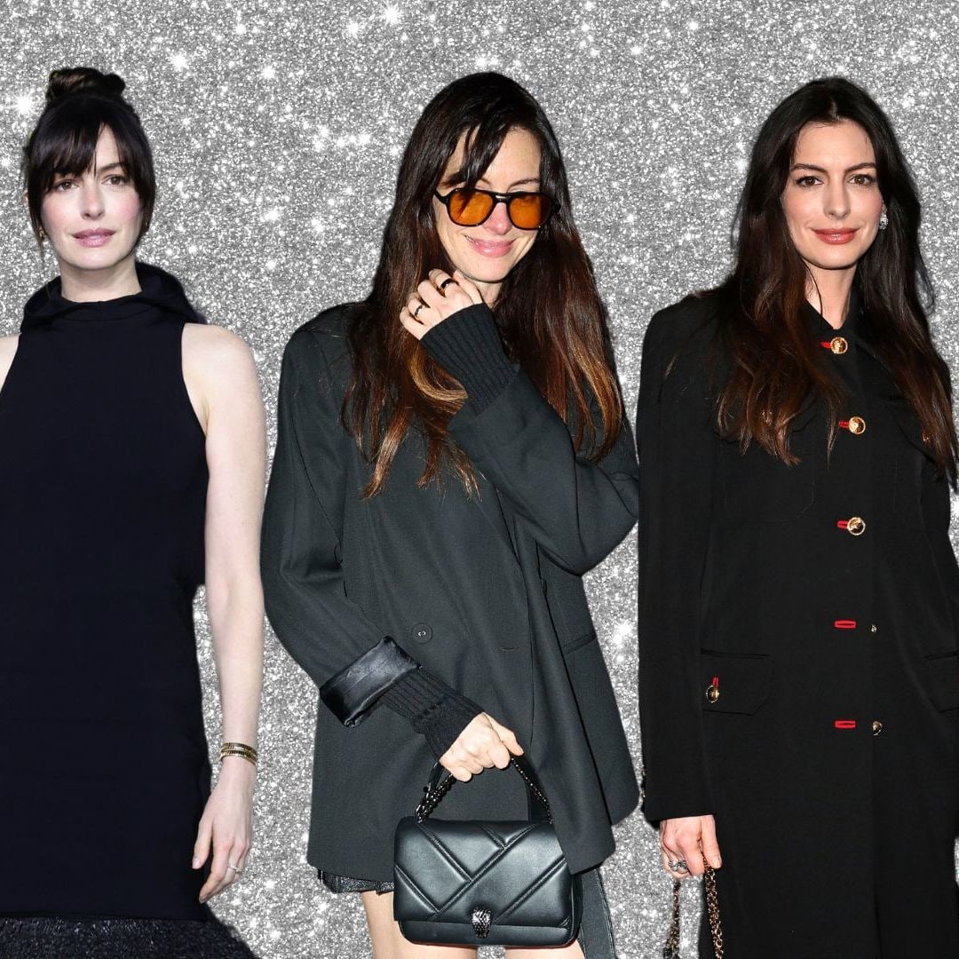 5 Ways Anne Hathaway is styling all-black for AW24