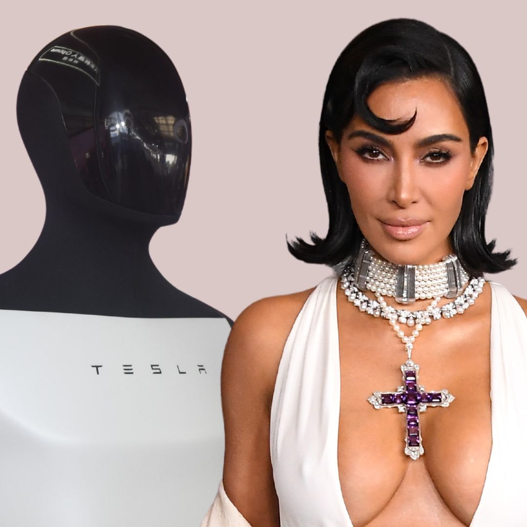 Kim Kardashian leaves fans 'terrified' by $30k robot gift from Elon Musk