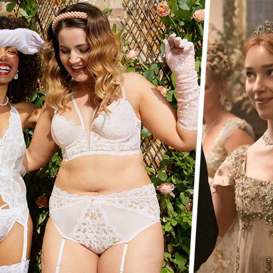 Lovehoney has a Bridgerton-inspired lingerie collection and it's perfect for brides