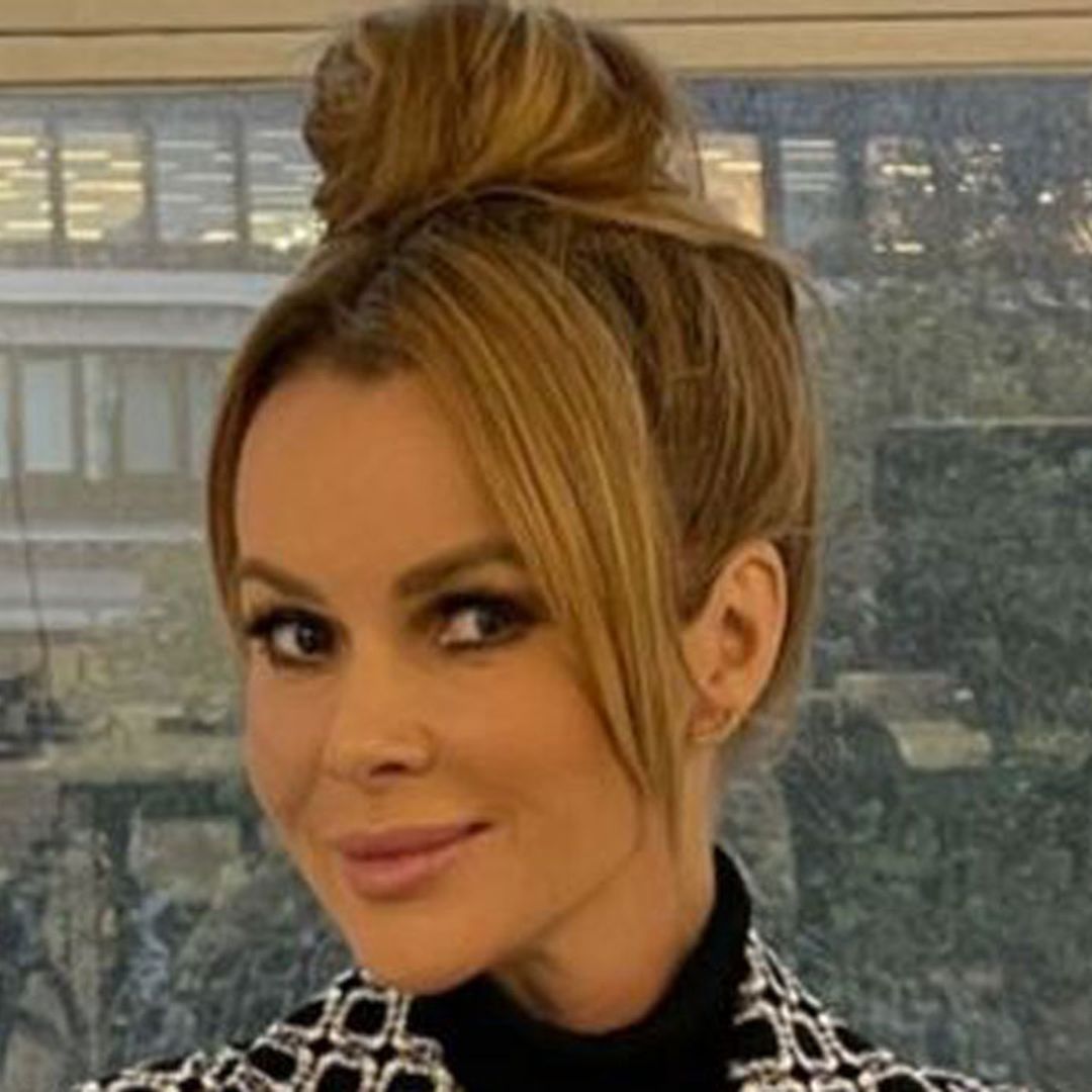 Amanda Holden plays dress up in her highest-heeled boots yet