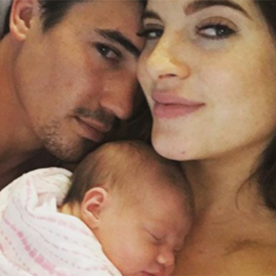 Binky Felstead admits baby has 'put a strain' on her relationship with JP