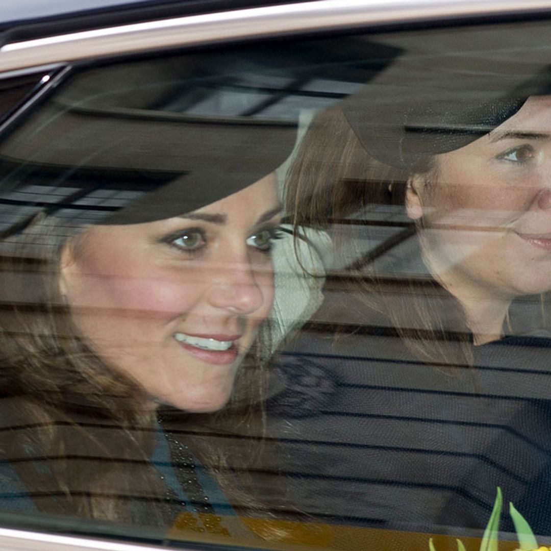 Kate Middleton celebrates baby news on the eve of Valentine's Day