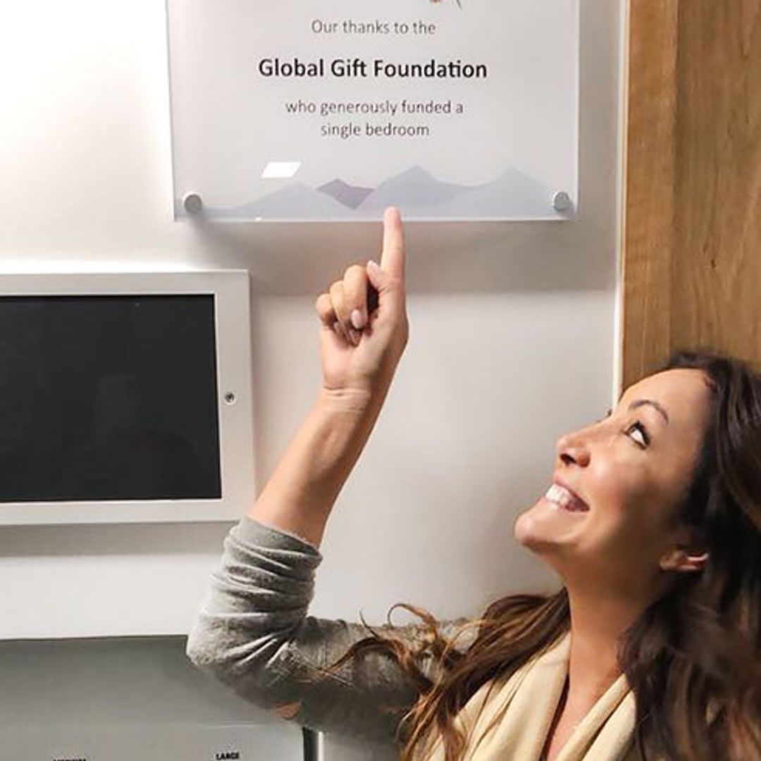 Global Gift Founder Maria Bravo makes emotional visit to GOSH