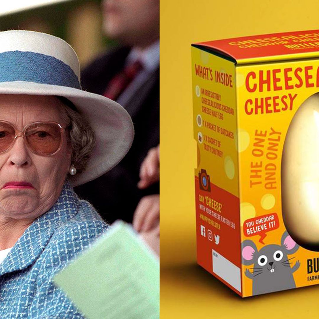 This ma-cheese-tic Easter egg from Sainsbury’s is made entirely of CHEDDAR