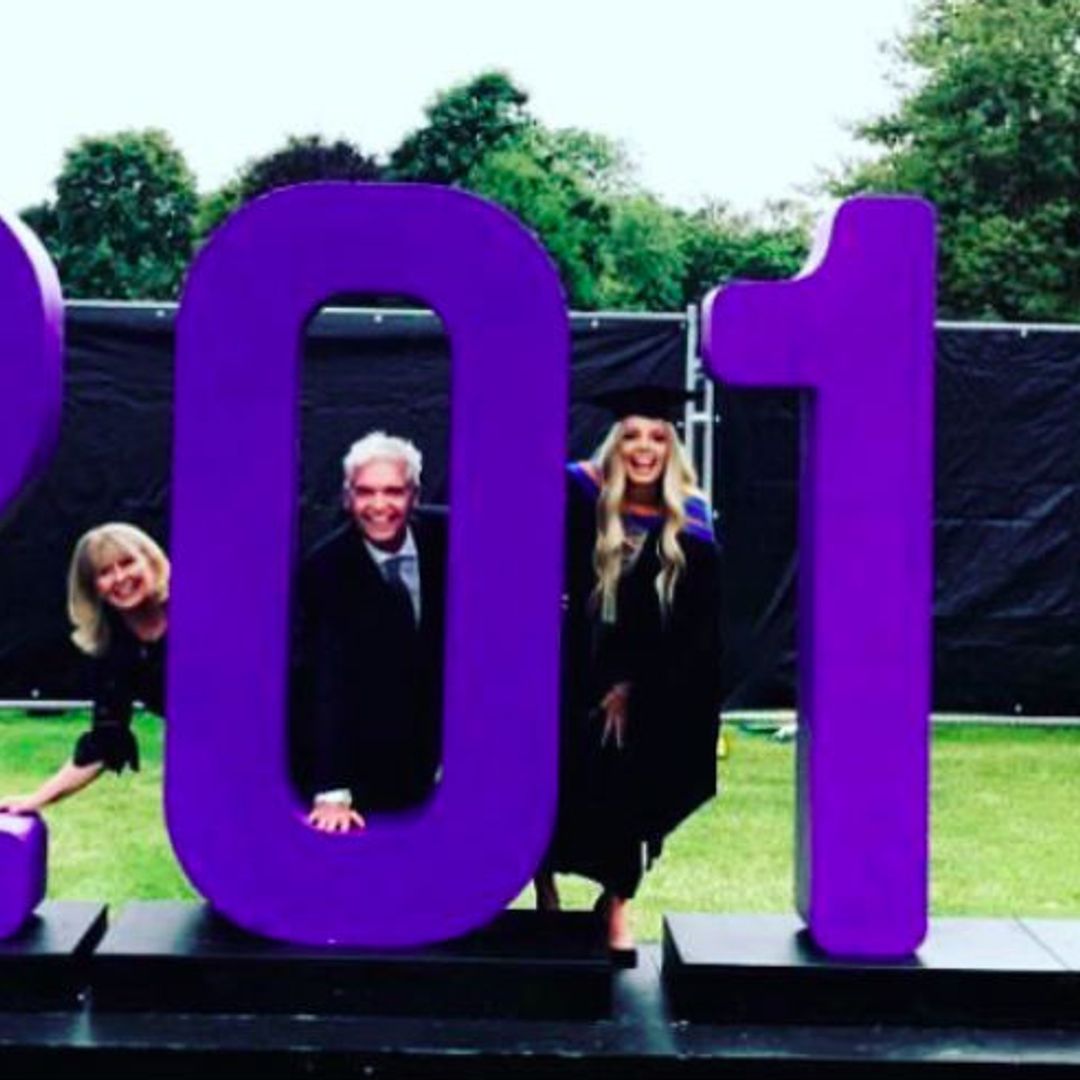 Phillip Schofield shares fun family photo from his daughter’s graduation day