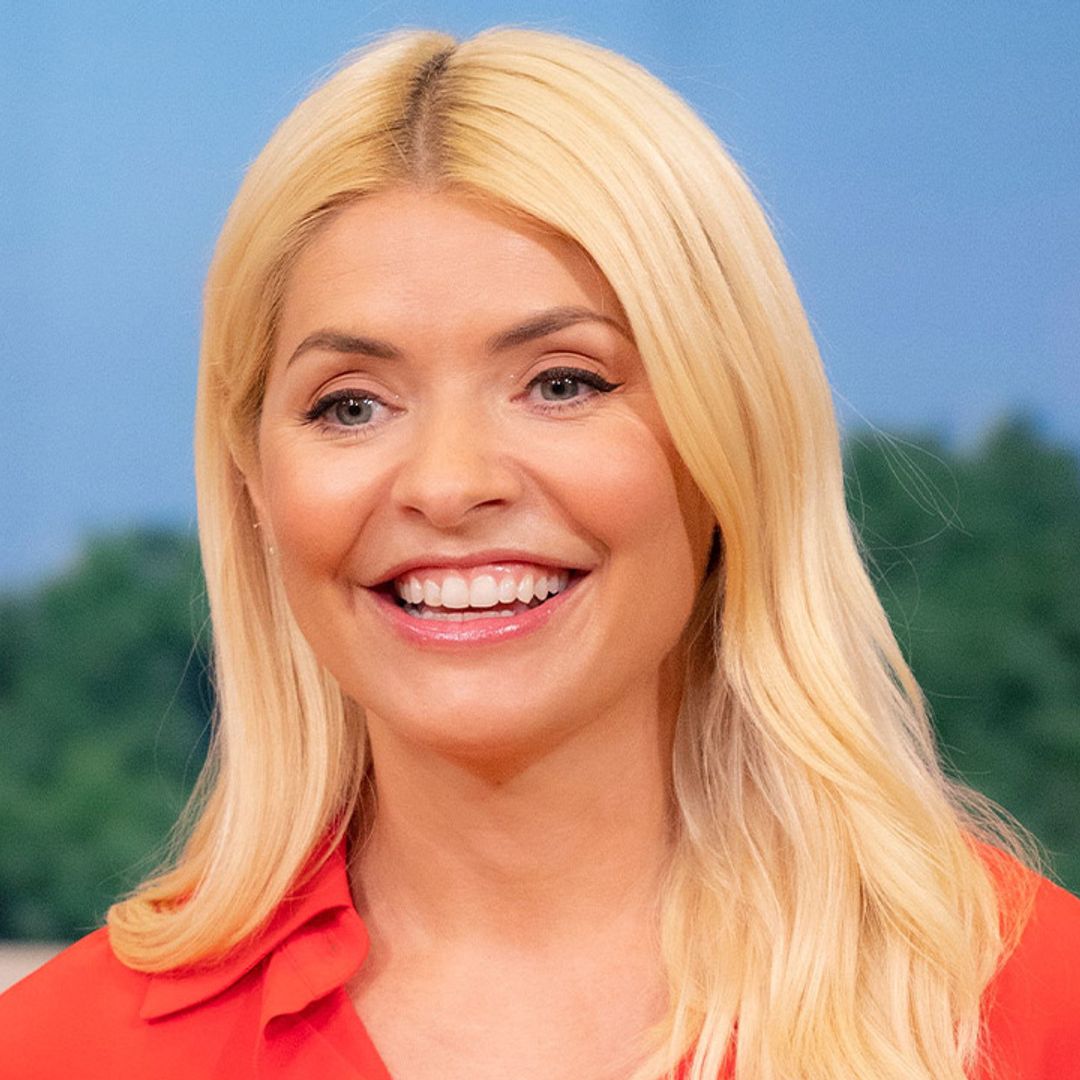 Holly Willoughby's children pictured on set - see rare photo