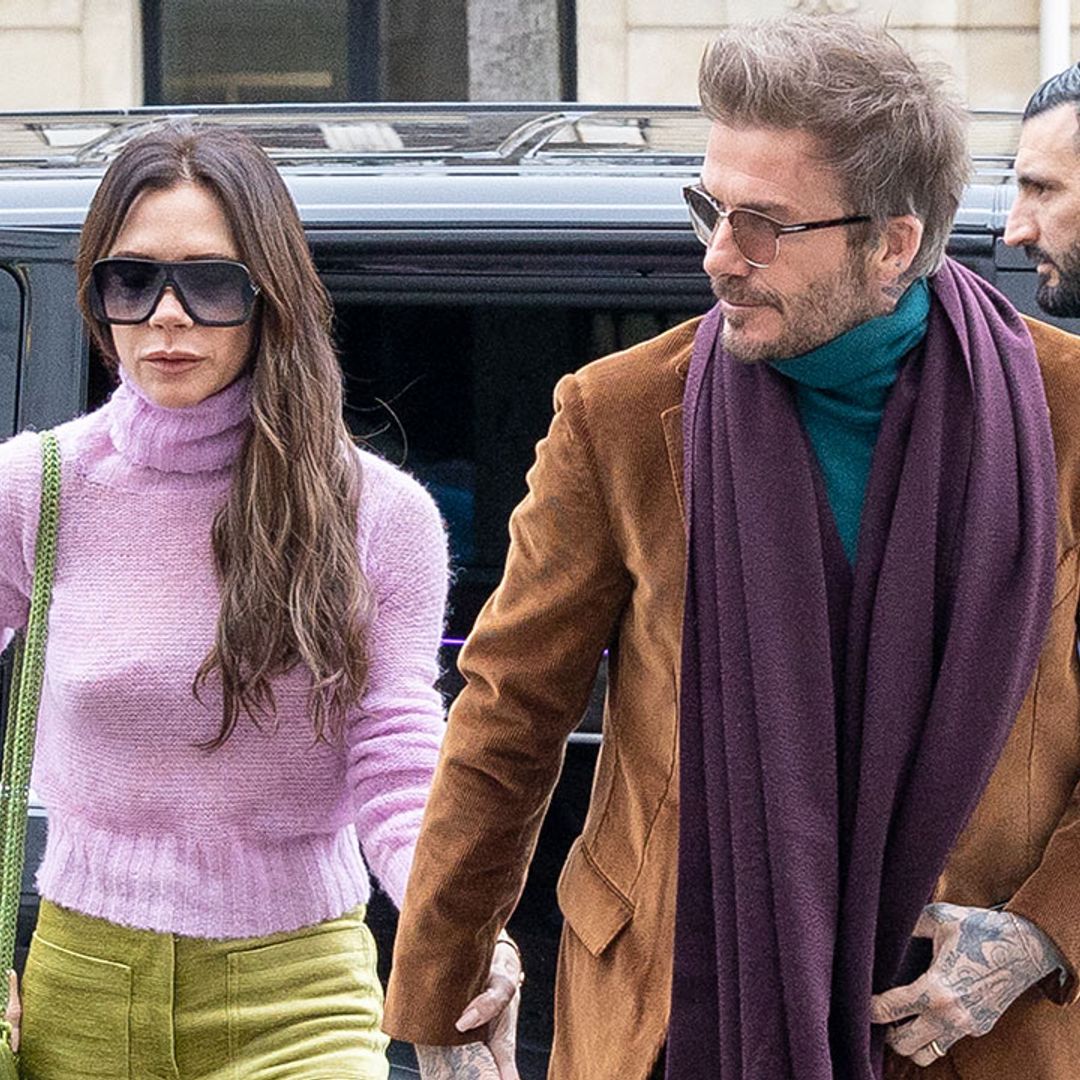 Victoria Beckham stuns in her best look yet during sweet moment of PDA with David