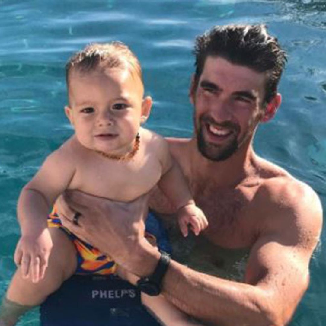 Michael Phelps shares heartfelt post as he celebrates son Boomer's first birthday