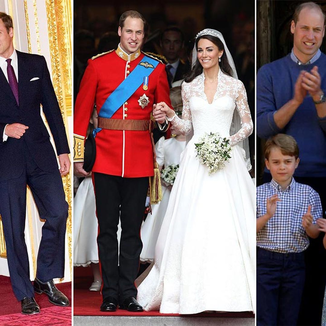 Prince William and Kate Middleton's marriage in 10 best photos