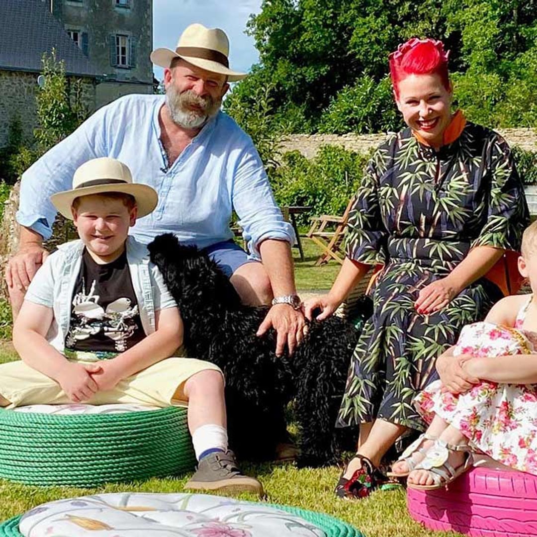 Escape to the Chateau's Angel and Dick Strawbridge celebrate incredible family milestone