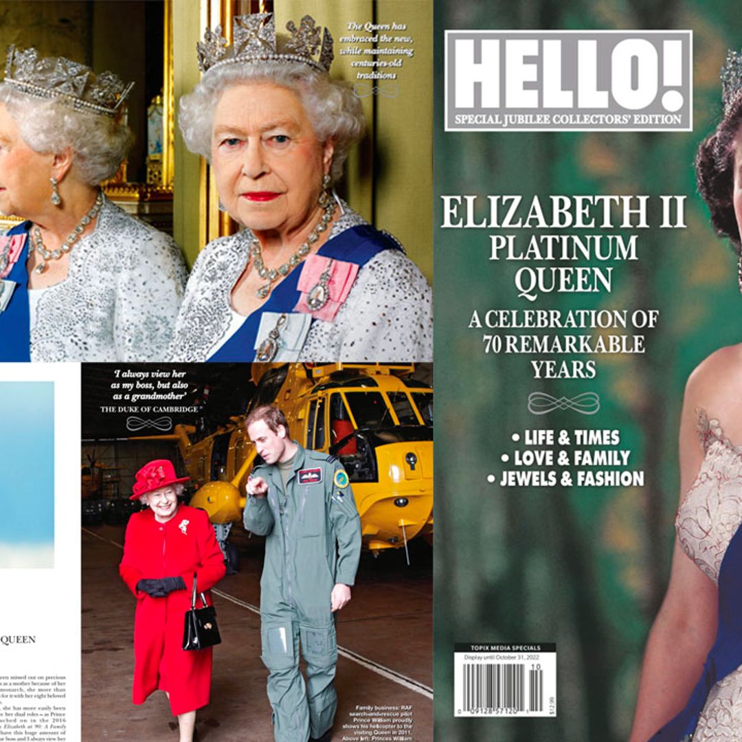 HELLO! presents a collectors’ edition celebrating the 70th Platinum Jubilee of Queen Elizabeth
