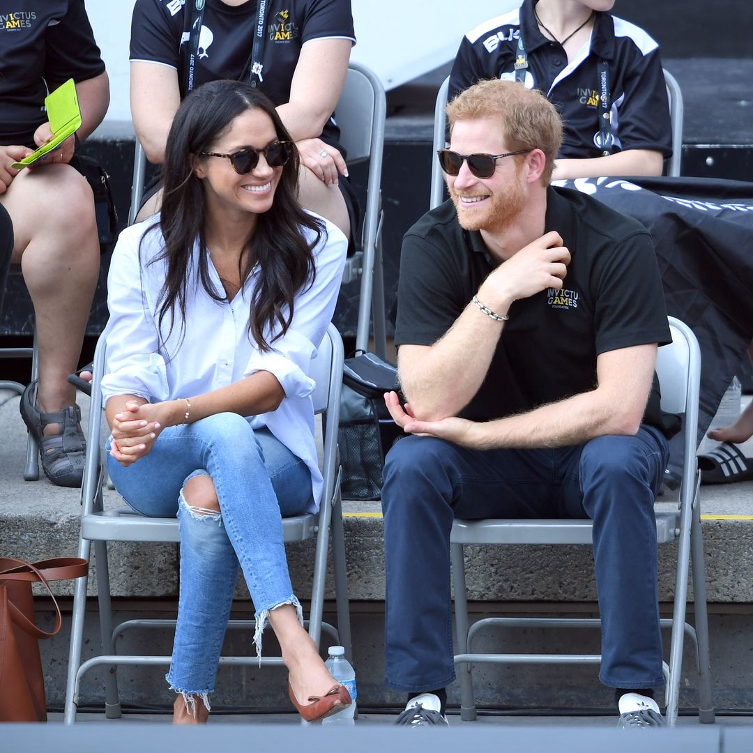 Prince Harry and Meghan Markle pictured for the first time since vacating Frogmore Cottage