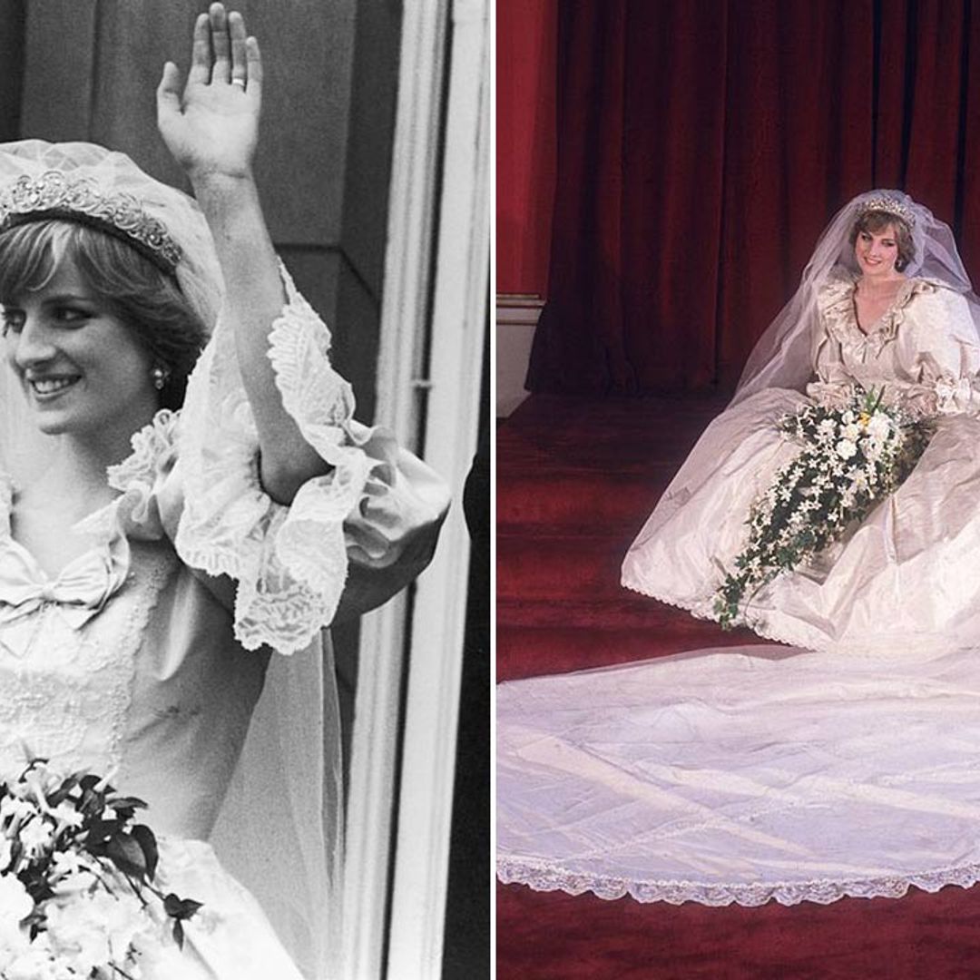 Princess Diana's wedding dress featured a secret detail - exclusive interview with David Emanuel