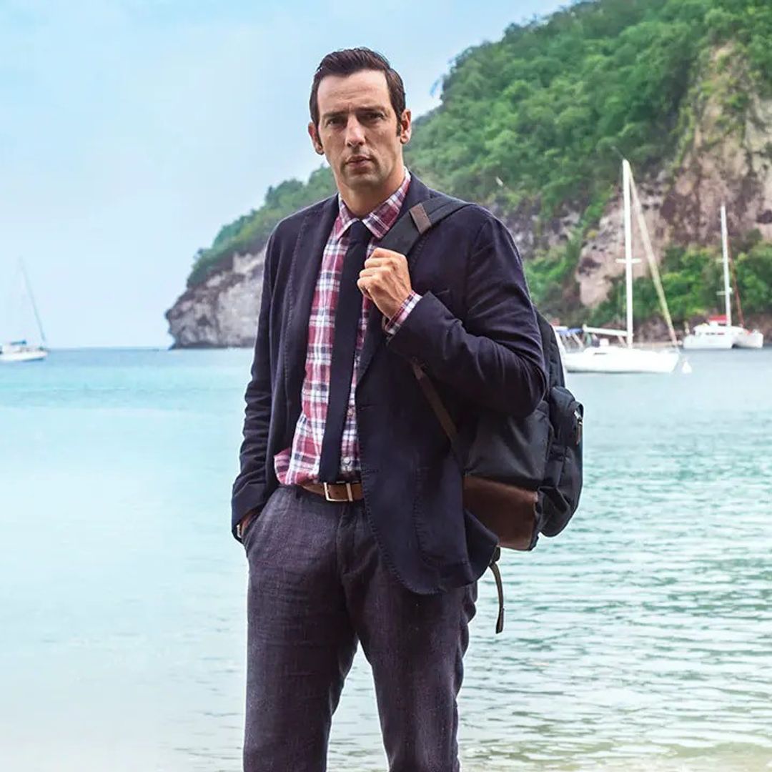 Ralf Little welcomes new family member on Death in Paradise set