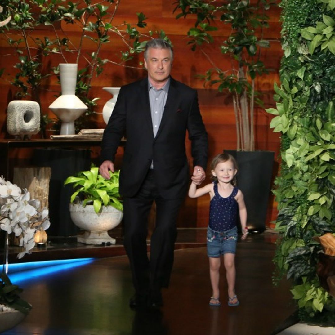 Alec Baldwin's 3-year-old daughter dances her way onto 'Ellen'