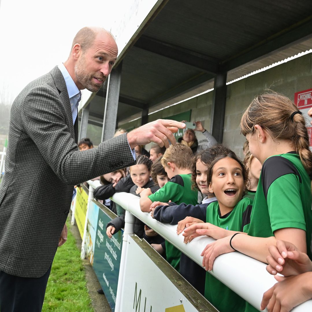 Prince William keeps promise to local Cornish football club