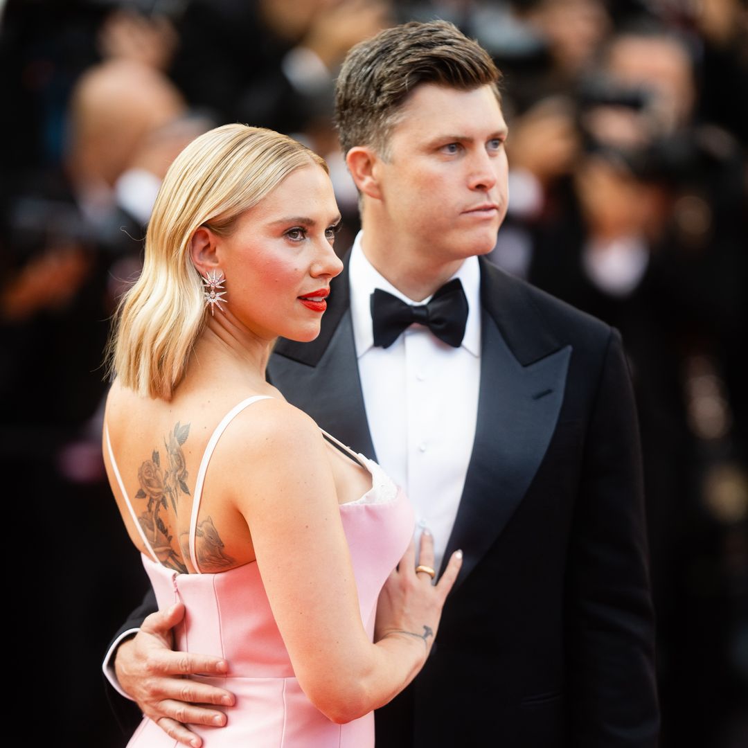 Scarlett Johansson talks time apart from husband Colin Jost