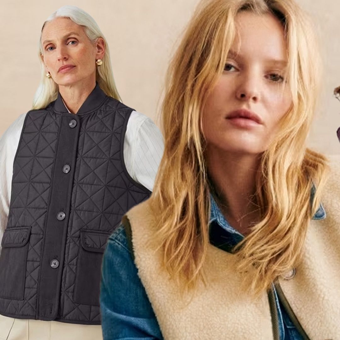 8 stylish gilets to buy this season. Yes, we said stylish!