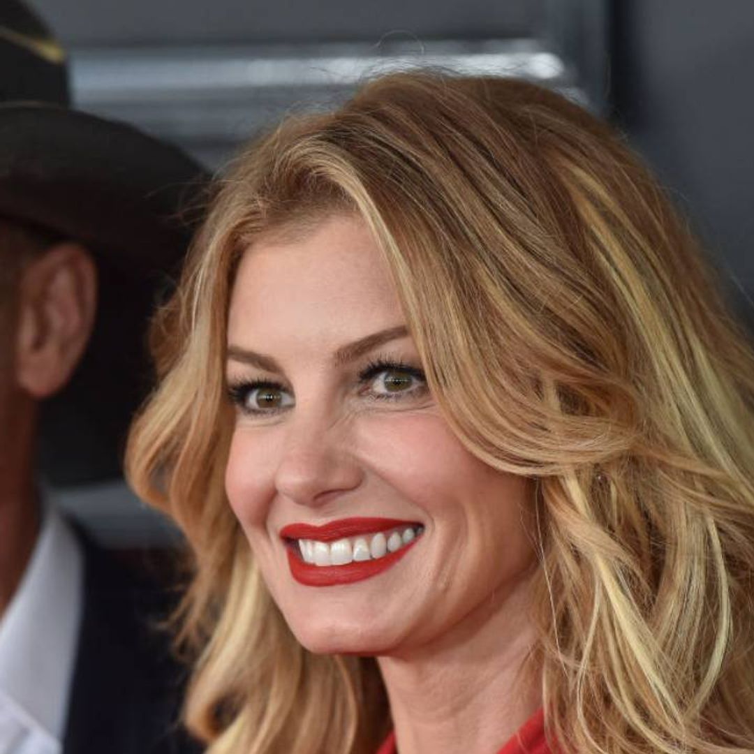 Faith Hill's daughter's legs go on for miles in flirty new photo as she shares proud message