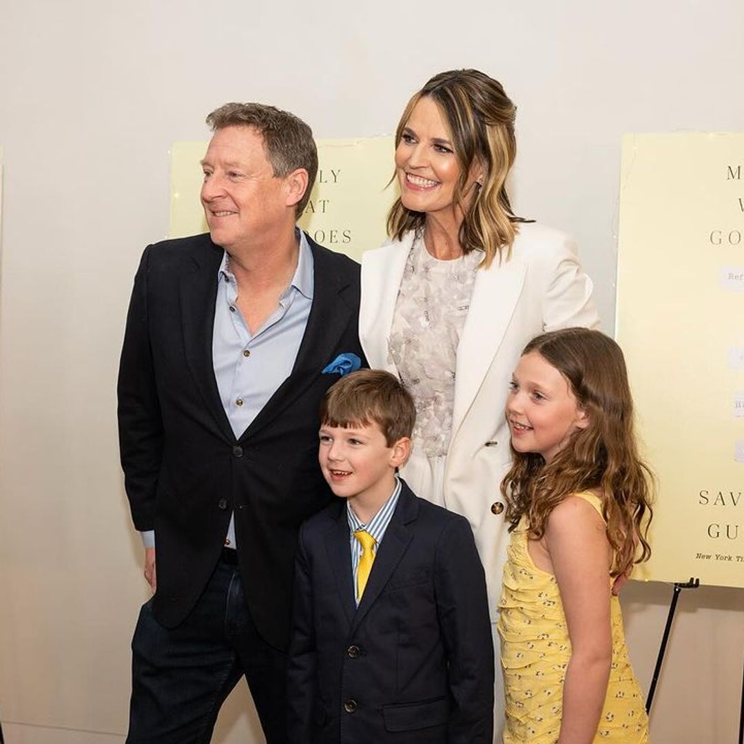 Savannah Guthrie gets 'vulnerable' as she's supported by husband and children at star-studded NYC book launch