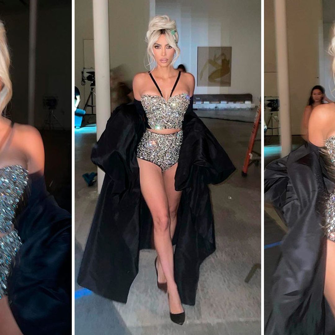 Kim Kardashian rewears unreal jewel-encrusted vintage Dolce & Gabbana corset