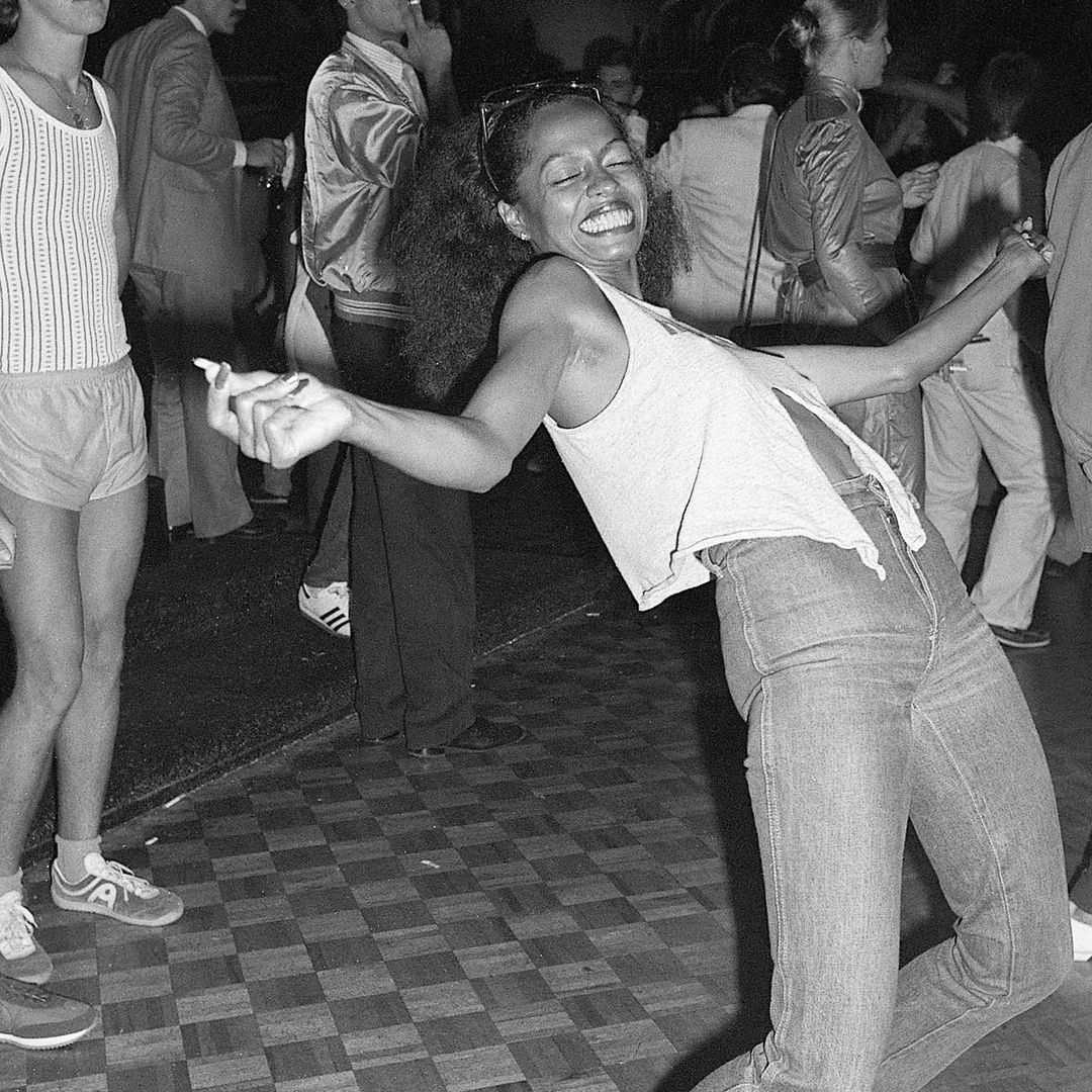 Singer Diana Ross dancing at Studio 54 in New York while in town for an engagement, 17th August 1979.