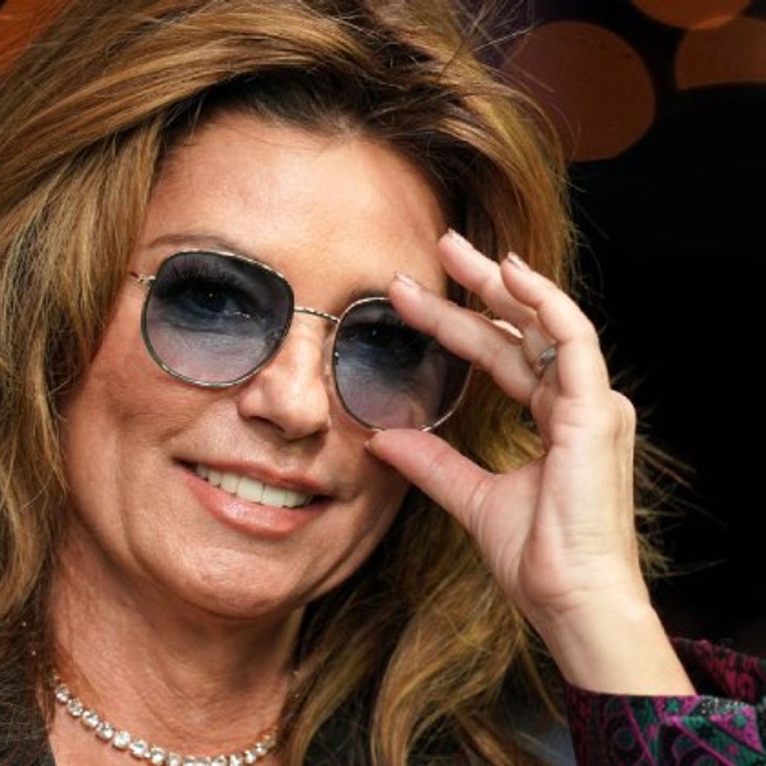 See Shania Twain's epic transformation with long hair and fishnets