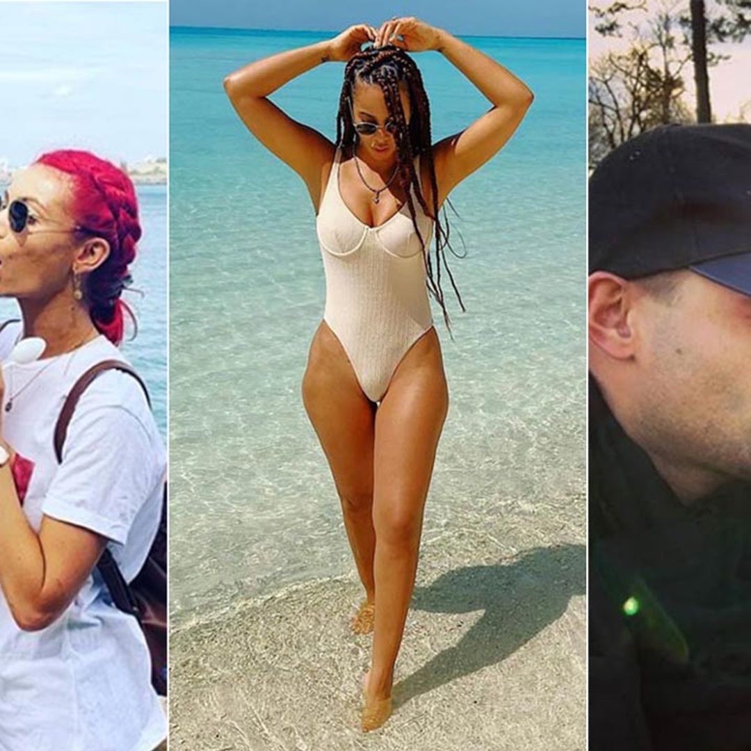 Celebrities ringing in the New Year on holiday: St Barts, Maldives & Australia!