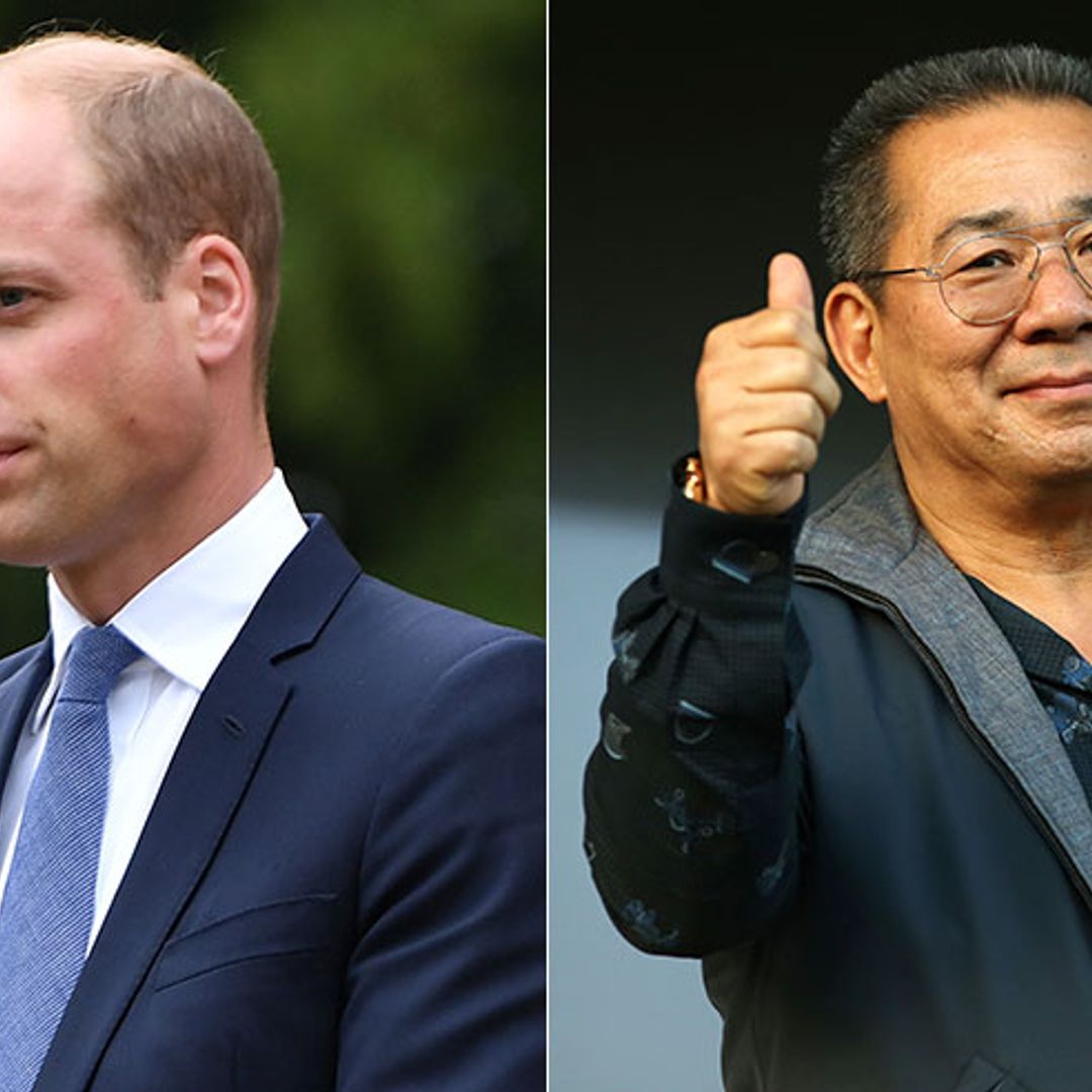Prince William pays touching tribute to Leicester City owner Vichai Srivaddhanaprabha