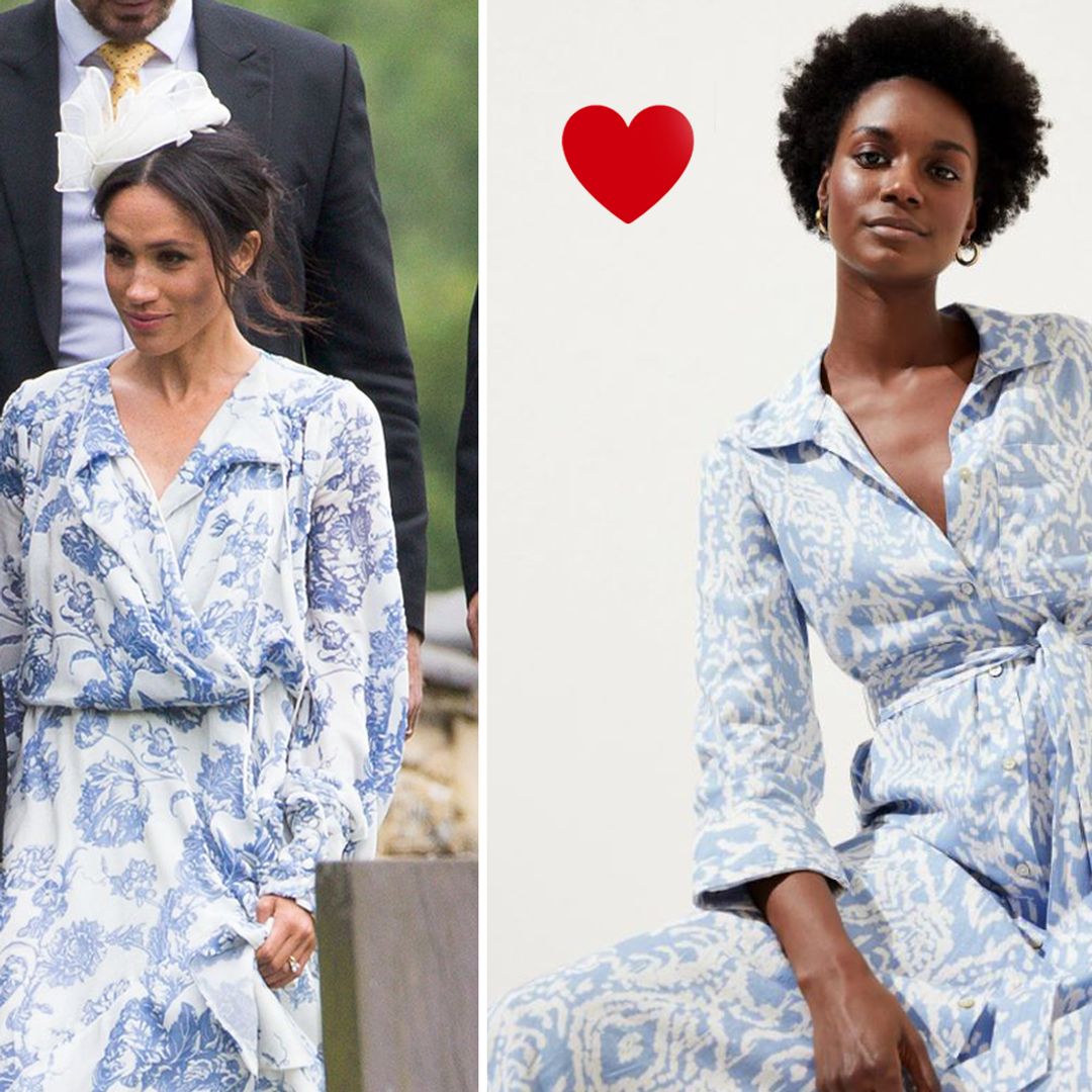 Remember Meghan Markle's floral summer dress? This M&S lookalike just went on sale