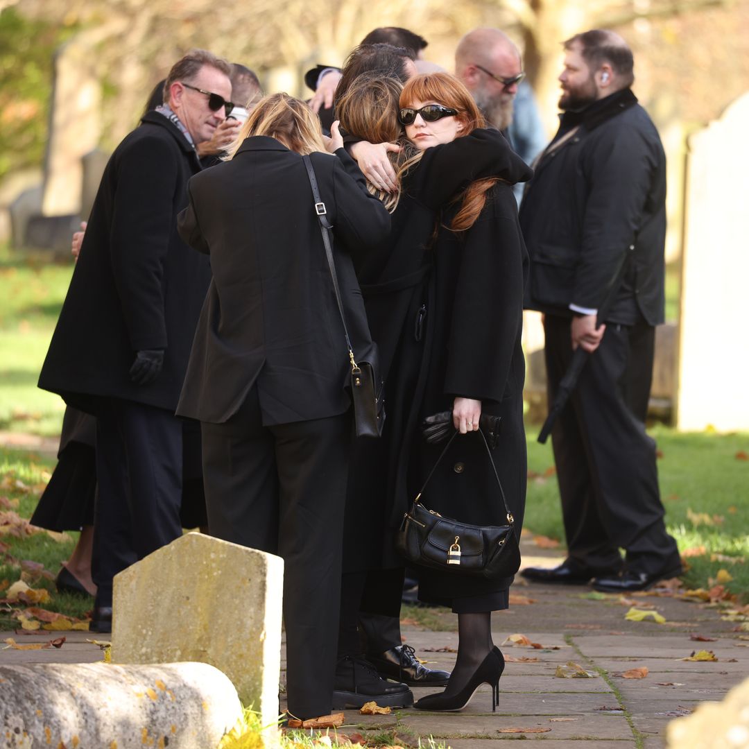 Liam Payne's son and former bandmates arrive at star's funeral