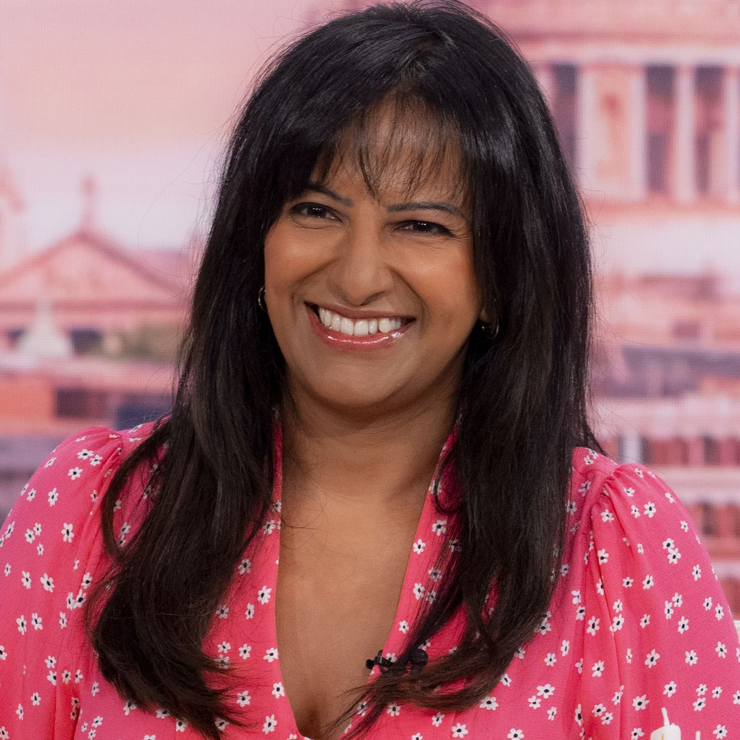 GMB's Ranvir Singh wows in thigh-high boots and fitted trousers | HELLO!