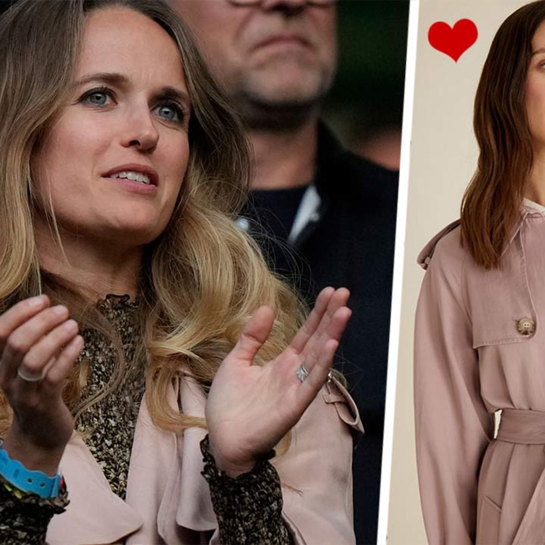 Loved Kim Murray's pink Burberry trench at Wimbledon? M&S has a £69 lookalike
